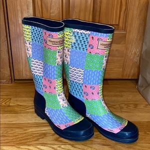 Vineyard vines rain boots